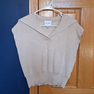 Pink Rose cream vest